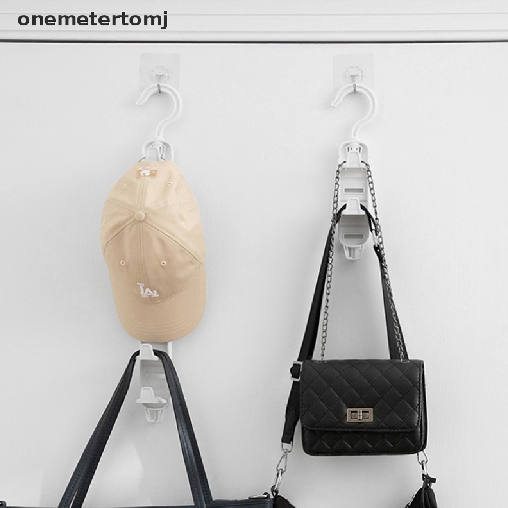 Onemetertomj 1 Móc Treo Quần Áo Nhiều Tầng Đa Năng Dùng Cho Tủ Quần Áo / Mũ / Túi Xách