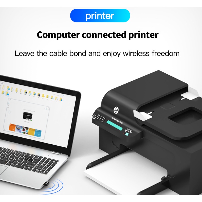 USB Bluetooth Dongle 5.0 giúp máy tính bàn, máy tính cây, Laptop thu phát sóng bluetooth