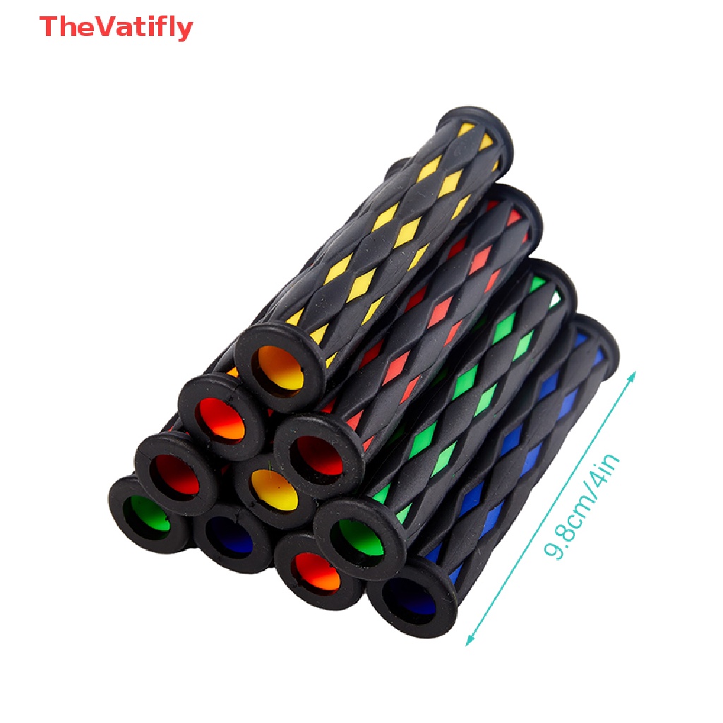 Bộ 2 Vỏ Bọc Tay Lái Xe Máy Bằng Cao Su Mềm Thông Dụng