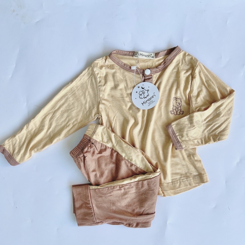 Set bộ tay dài quần dài mimonri cho bé trai và bé gái 5-18kg