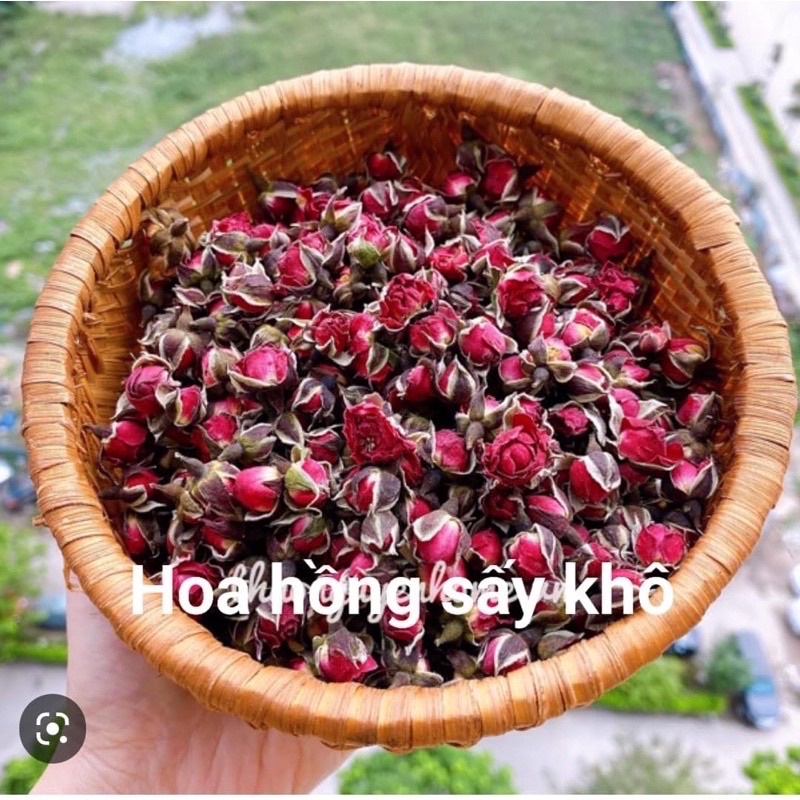 Trà nụ hoa hồng 500gr ( Nụ hồng sấy khô) siêu thơm tự nhiên