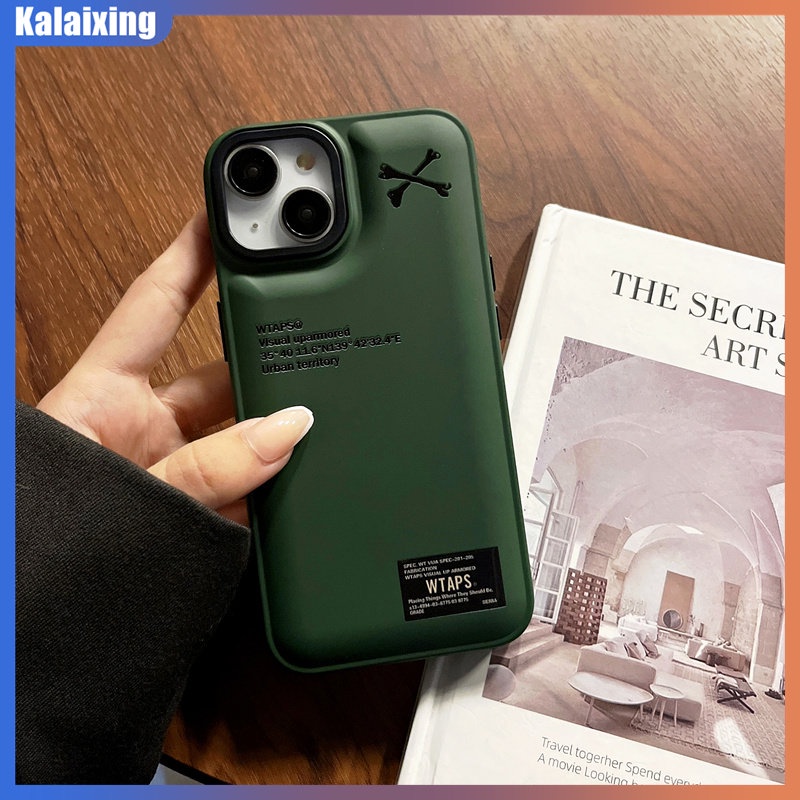 Ốp Điện Thoại Mềm Họa Tiết Puff WTAPS Cho iPhone 14 Pro Max 13 12 11 Pro Max