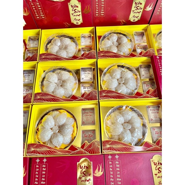 Yến sào Nha Trang tổ yến thô , yến sơ chế , tổ yến rút lông nguyên tổ , chân yến