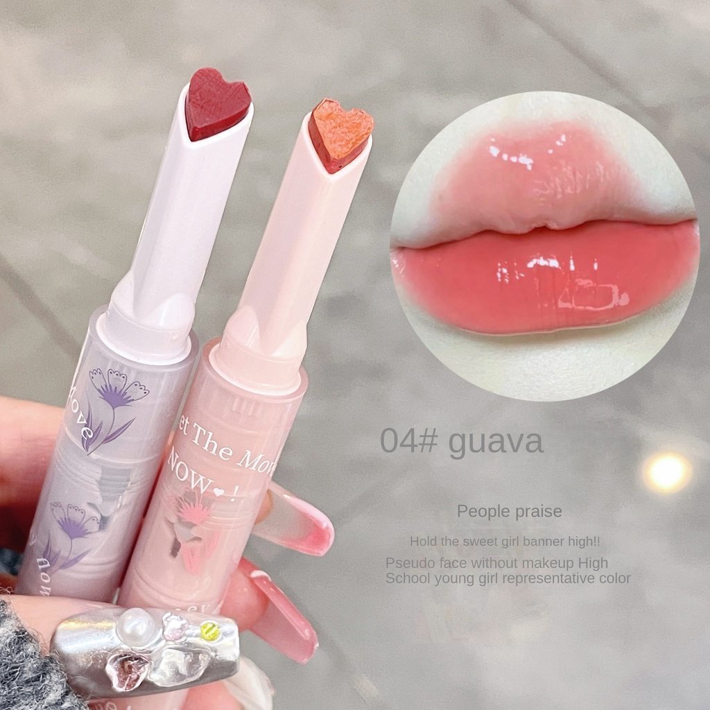 Son Bóng Gogo Bear Dưỡng Ẩm Chống Thấm Nước Không Dễ Phai Màu