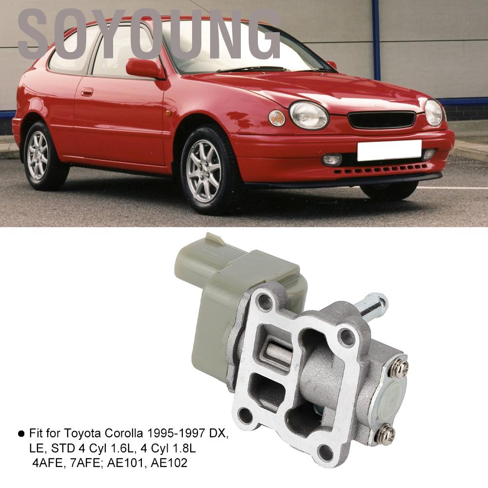 Soyoung Idle Air Control Valve 22270-15010 with Gasket Fit for Toyota Celica 1995 1996 1997 1998