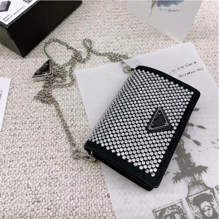 Túi xách nữ kim sa lấp lánh đeo nhiều kiểu lạ mắt bằng dây tùy chỉnh ngắn dài Capucha T262