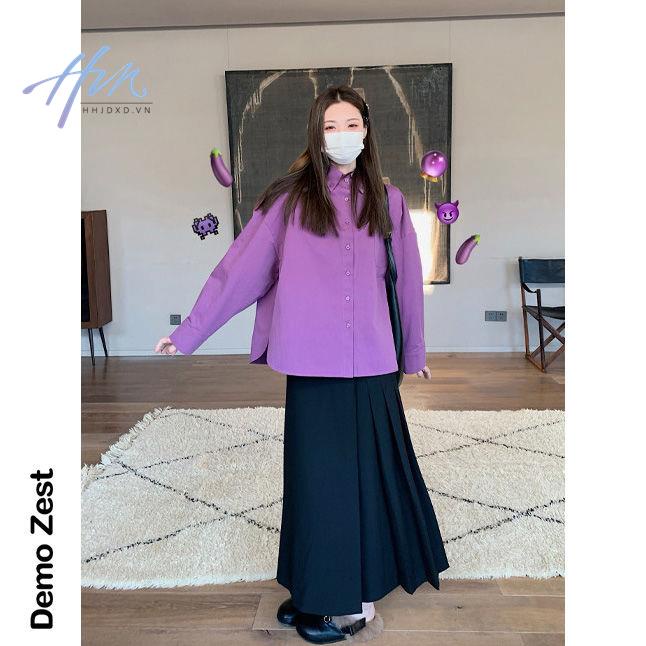 Áo Sơ Mi Cổ polo Phong Cách Pháp Thanh Lịch Thời Trang Mùa Xuân 2023 Mới