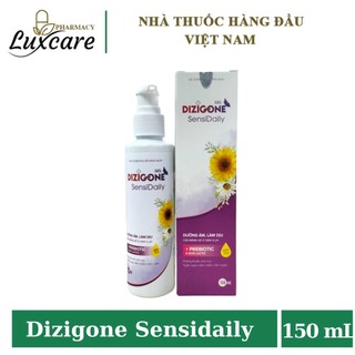 Dung Dịch Vệ Sinh DiziGone SensiDaily hỗ trợ làm sạch nhẹ nhàng, kháng khuẩn, khử mùi - Luxcare Pharmacy