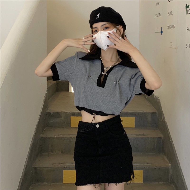 Áo polo Ngắn Tay Thời Trang Mùa Hè Dành Cho Nữ