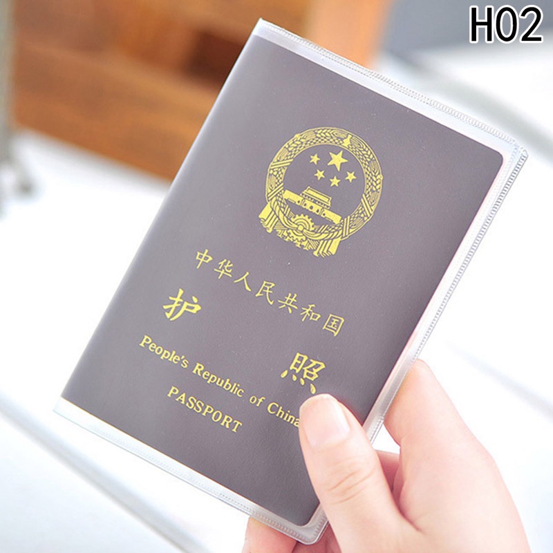 Vỏ Bọc Hộ Chiếu Trong Suốt Chống Thấm Nước Tiện Dụng
