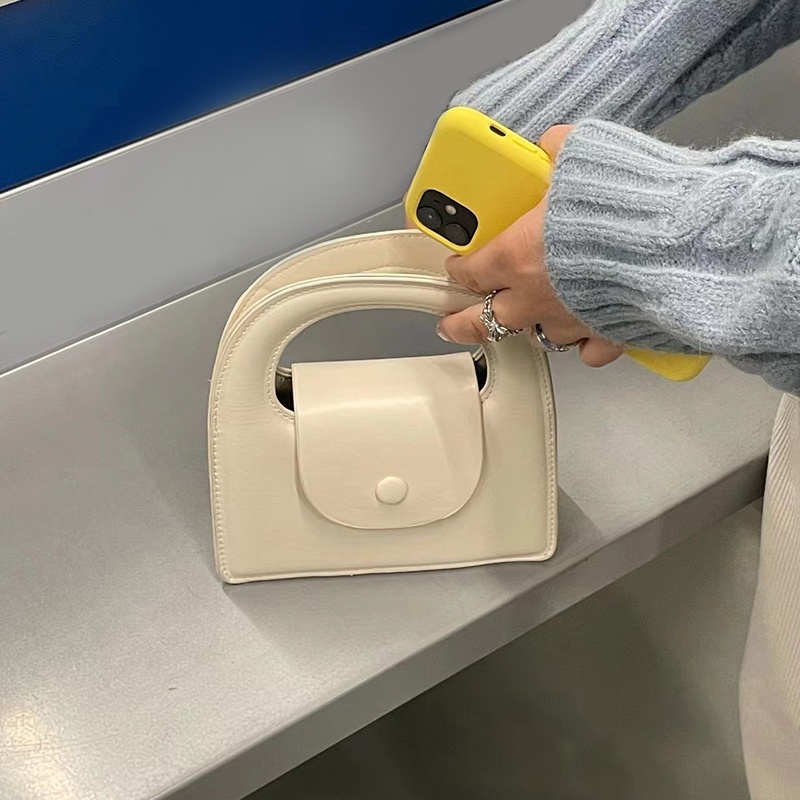 Túi Đeo Vai Hình Tròn Nhỏ Màu Kẹo Ngọt Thời Trang Cho Nữ