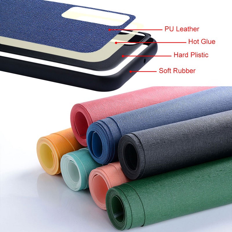 Ốp lưng cho samsung galaxy s20 fe plus ultra 5g hoa văn chữ thập ngắn gọn da pu mềm tpu&amp;Hard pc funda cho samsung s20 fe cover