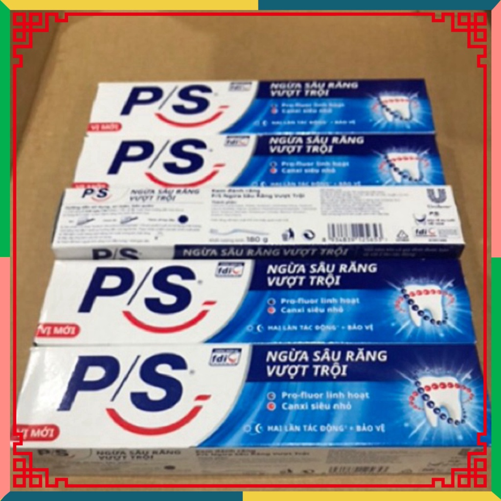 HOT Kem đánh răng P/S ngừa đau răng xuất chúng 180g