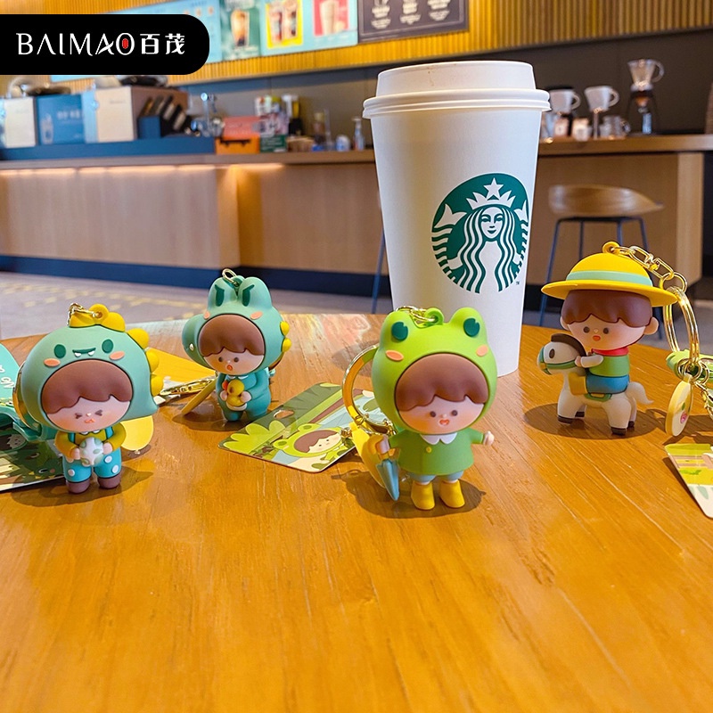 Móc Chìa Khóa Hình Quả Bóng Hoạt Hình Tinh Tế Thời Trang Cho Cặp Đôi