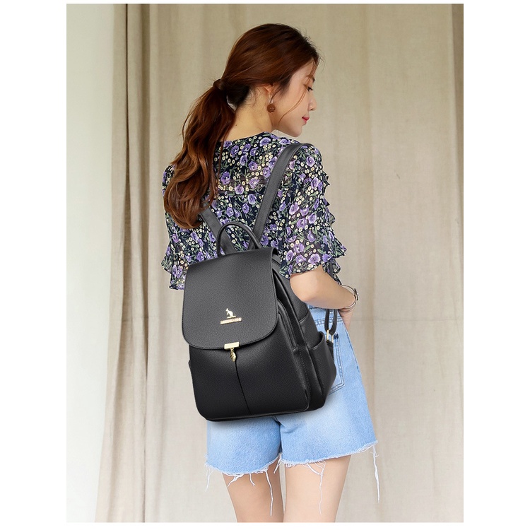 Ba Lô Da Mềm Thời Trang Cho Nữ