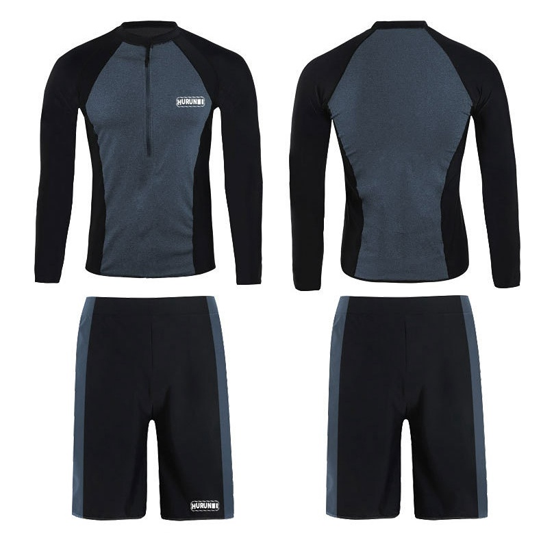 BBB Couple Diving Suit Female Male Long Sleeved Sunscreen Quick Drying Surfing Jellyfish Snorkeling Suit