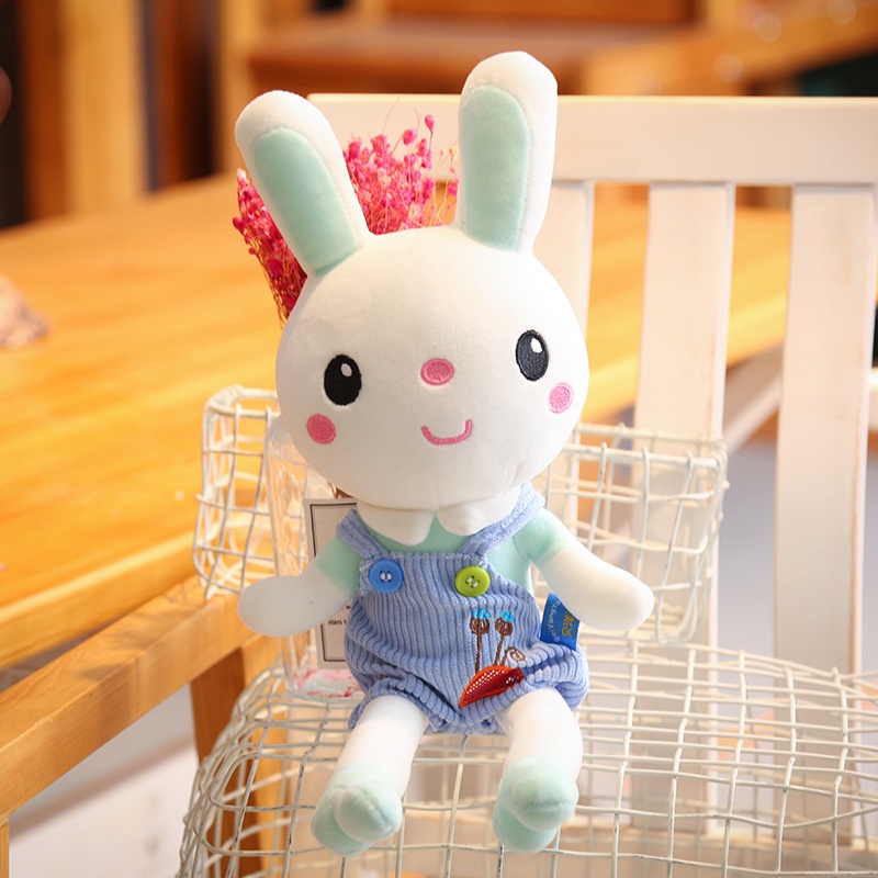 Thỏ Nhồi Bông Mặc Váy Dễ Thương Cho Bé