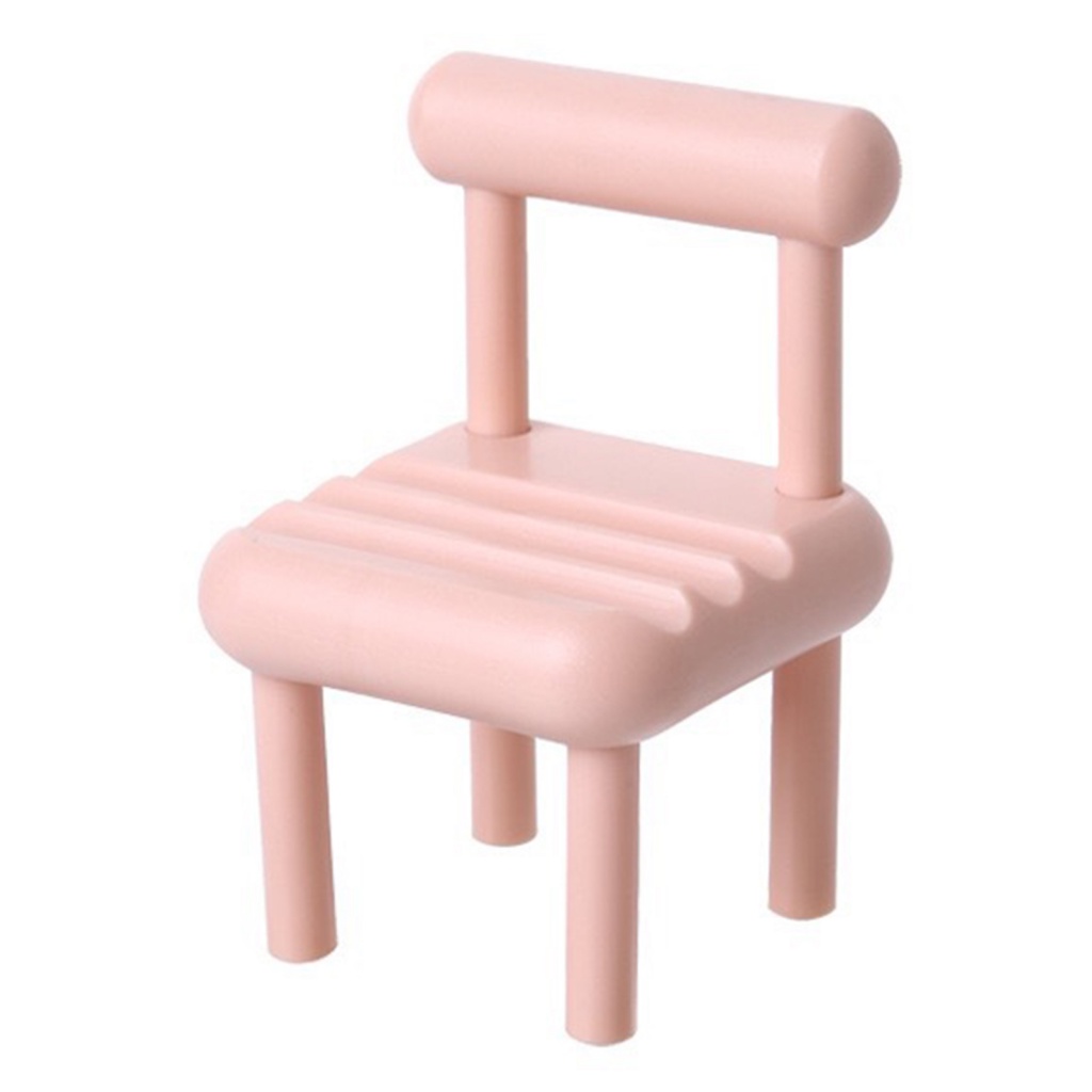 Giá đỡ điện thoại di động LENOVO kiểu dáng ghế mini ba rãnh không bị phai màu trang trí bàn làm việc