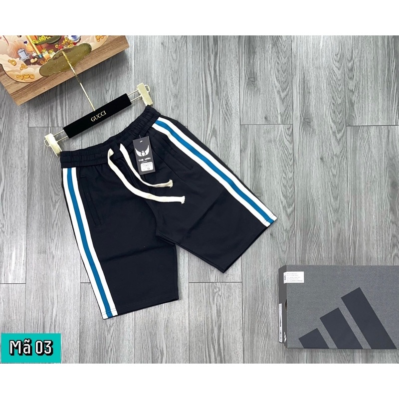 Quần Thun, Quần Đùi Nỉ UMI Trơn, Co Dãn, Khoá Túi Chuẩn From