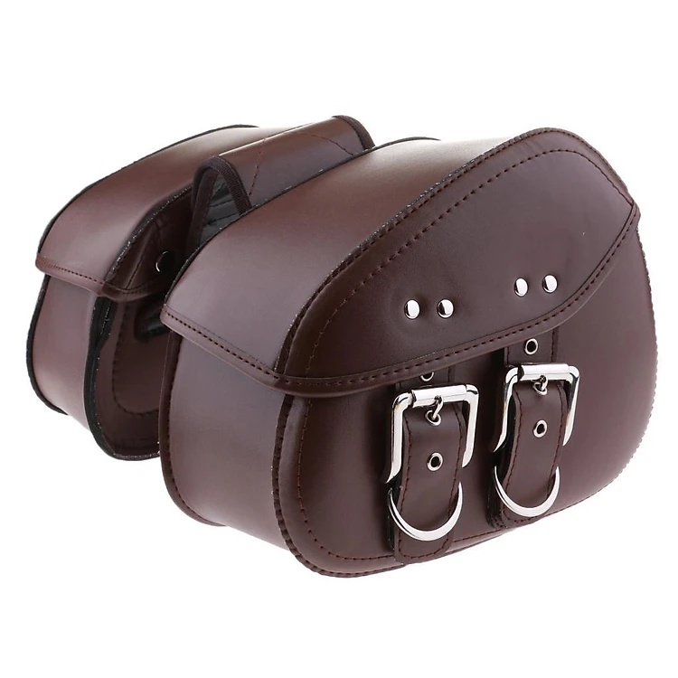 Cặp Túi 27cm Đuôi Xe Máy Chống Nước cho xe Moto bằng da PU cao cấp