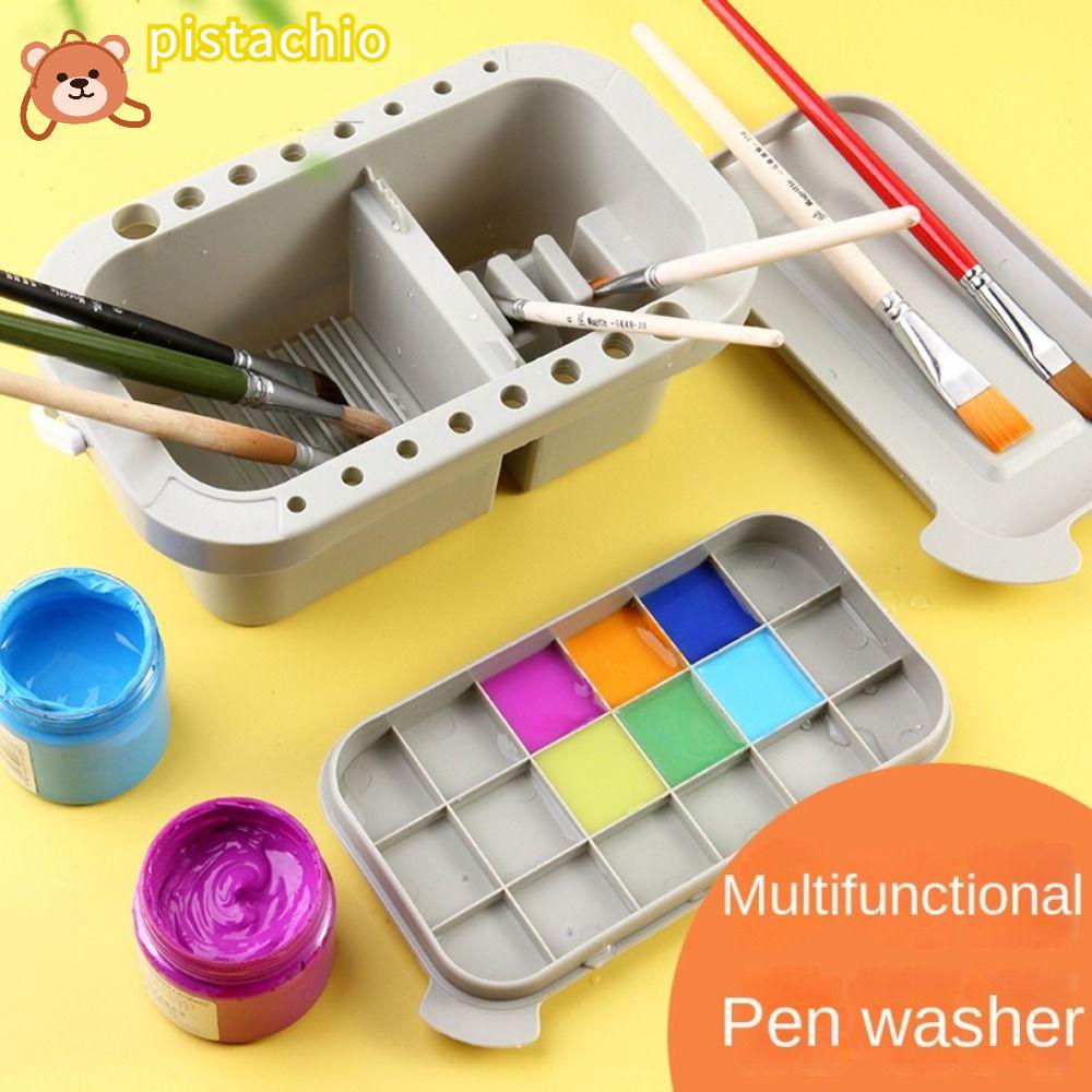 Hộp Acrylic Đựng Màu Nước Vẽ Tranh Sơn Dầu Tiện Dụng