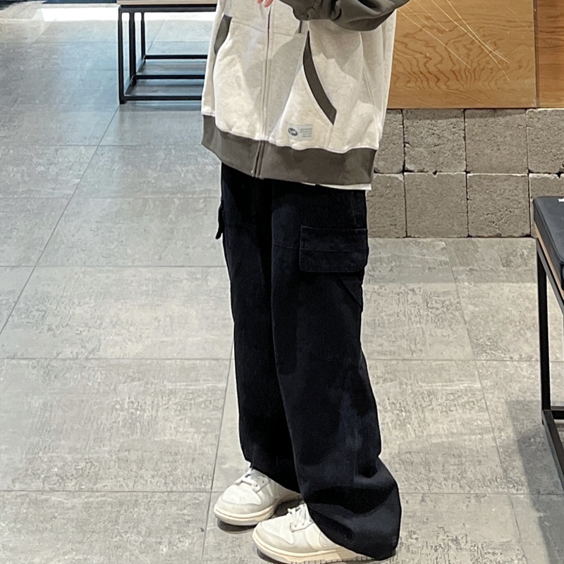 Quần dài SUXI lưng cao ống rộng thời trang mùa xuân dành cho nữ