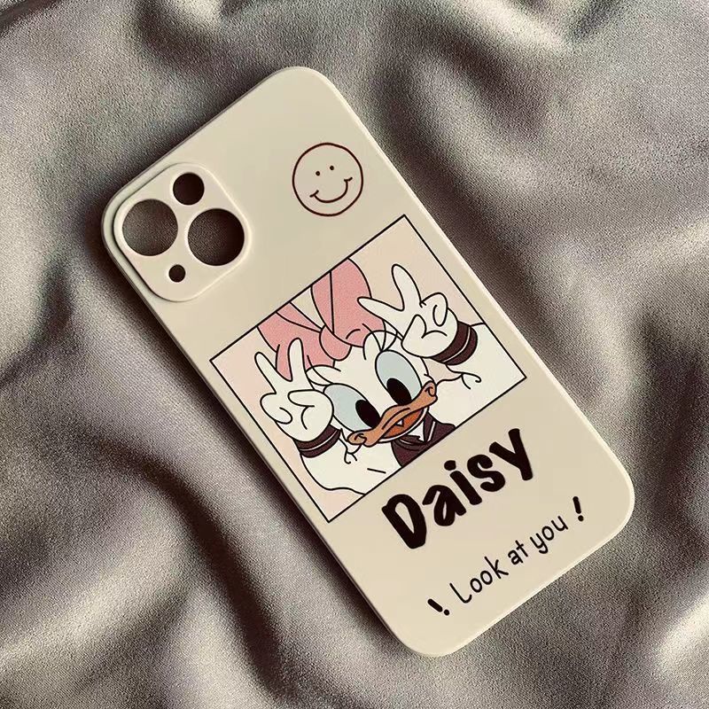 Ốp Điện Thoại Silicone TPU Mềm Họa Tiết Hoạt Hình Đáng Yêu Cho Iphone Plus XR 11 14 6 8 12 6s XS 13 Pro X 7 Mini Silicon