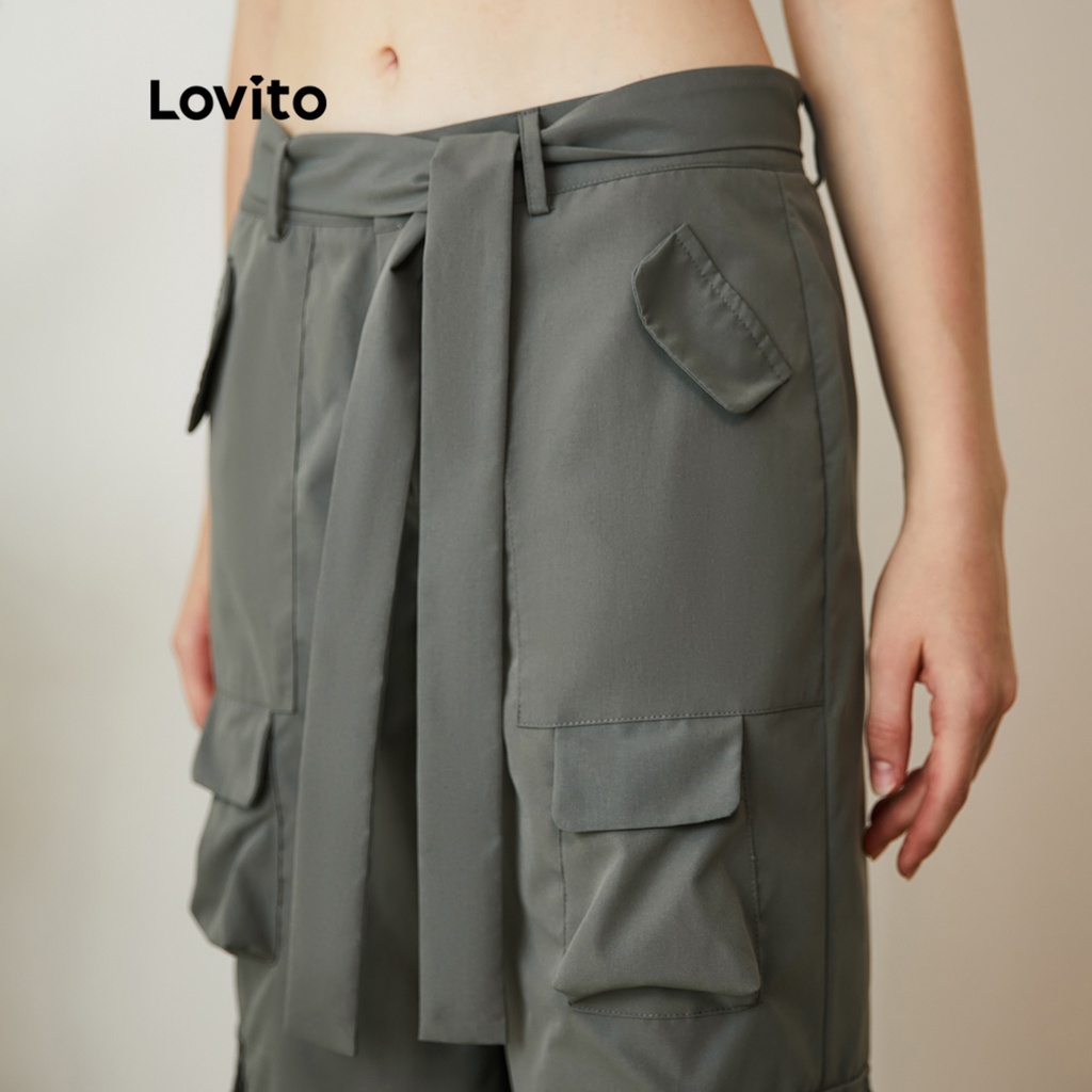 QuầN ỐNg RộNg Có Túi Ngang Lưng Trung Bình ThườNg