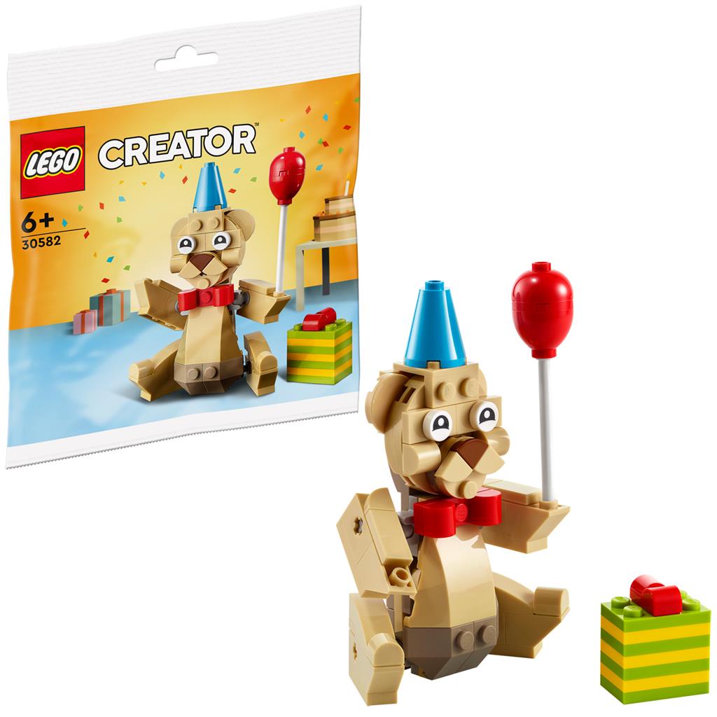 LEGO 30582 BIRTHDAY BEAR CHÚ GẤU MỪNG SINH NHẬT 0937BRICKS