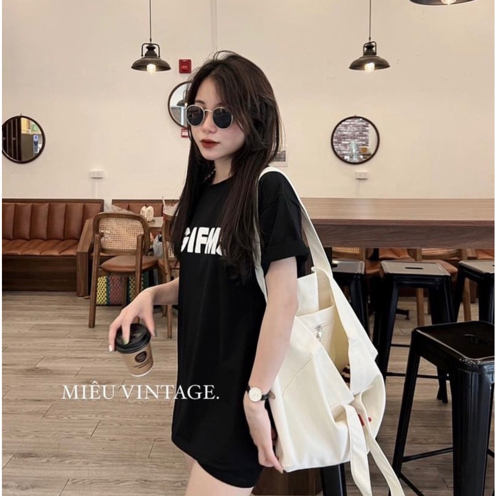 Áo phông cộc tay in chữ IGIFMS AoIGIFMS5650