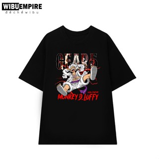 WIBU EMPIRE | Áo Thun Form Rộng Monkey D Luffy  ''Luffy Nika'' Gear Fifth  | Anime One Piece - Áo Phông Unisex
