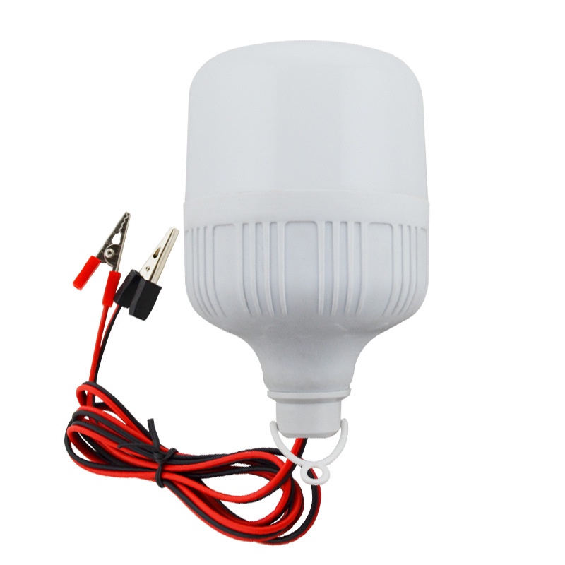 Bóng Đèn LED E27 DC 12V 10W 15W 20W 30W 40W Siêu Sáng