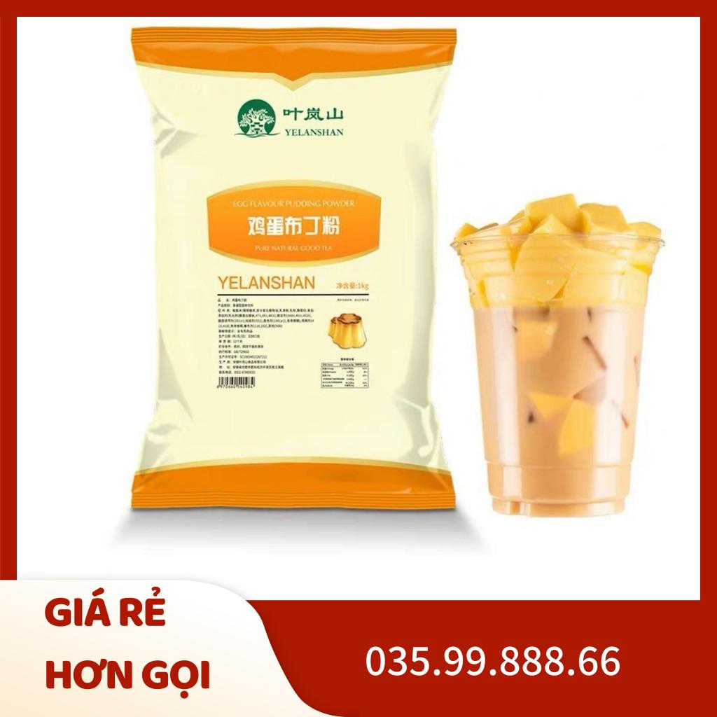 Bột Pudding trứng phô mai Yelanshan 1kg thơm ngon