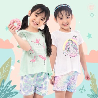 Áo Thun Cho Bé Gái, Áo Bé Gái Mùa Hè Cộc Tay Chất Cotton Mịn Hình In Dễ Thương 2-11 Tuổi (11kg- 38kg)
