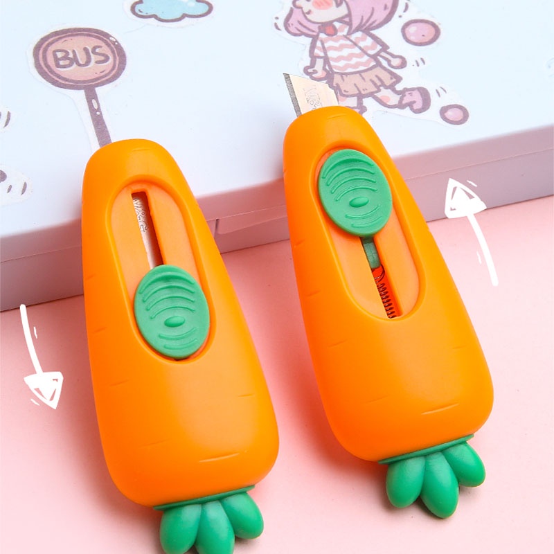 Dao Cắt Cà Rốt Hoạt Hình Mini Cầm Tay Tiện Lợi