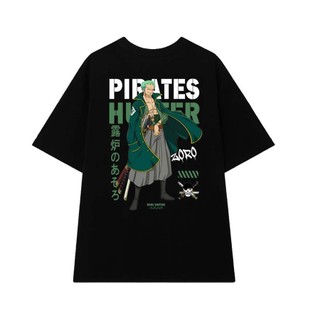 Áo Thun Form Rộng ZORO Kiếm Sĩ _ Anime One Piece - Áo Phông Unisex