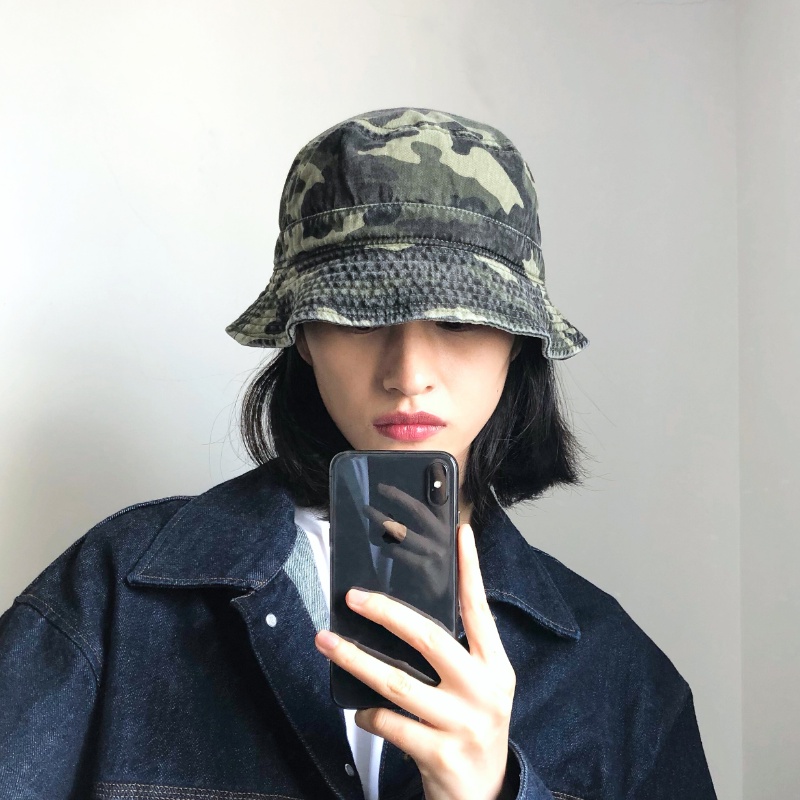 Nón Tai Bèo Chống Nắng Họa Tiết Rằn Ri Kiểu Hip-hop Nhật Hàn Cá Tính Cho Nam Và Nữ