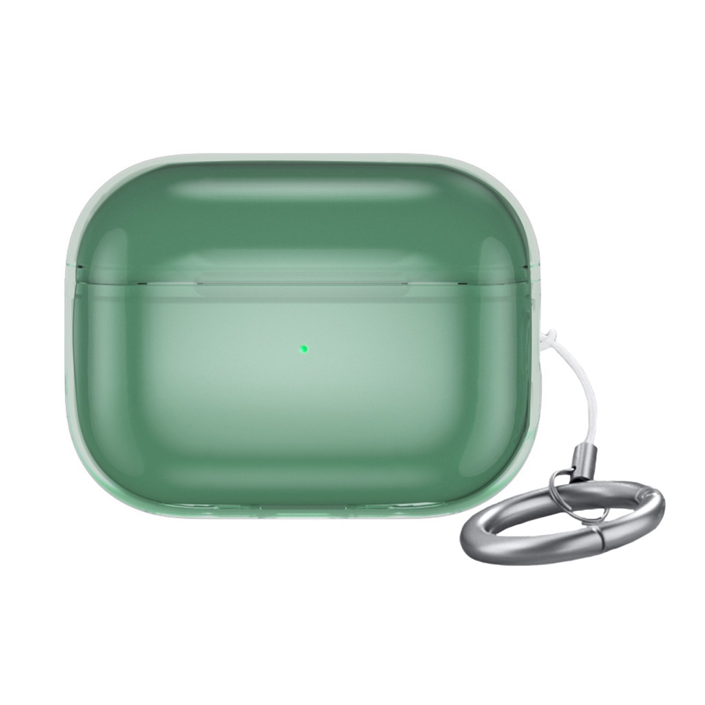 Vỏ bảo vệ hộp sạc tai nghe bluetooth LENOVO sunflower bằng TPU dẻo trong suốt chống sốc/ rơi thích hợp cho AirPods Pro 2