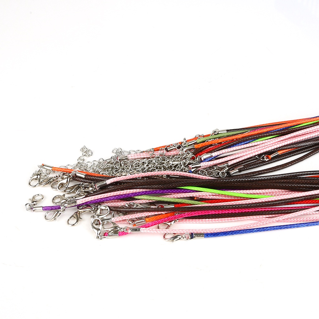 Cuộn Dây Sáp 2mm Tự Làm Vòng Tay / Dây Chuyền Thời Trang Hàn Quốc