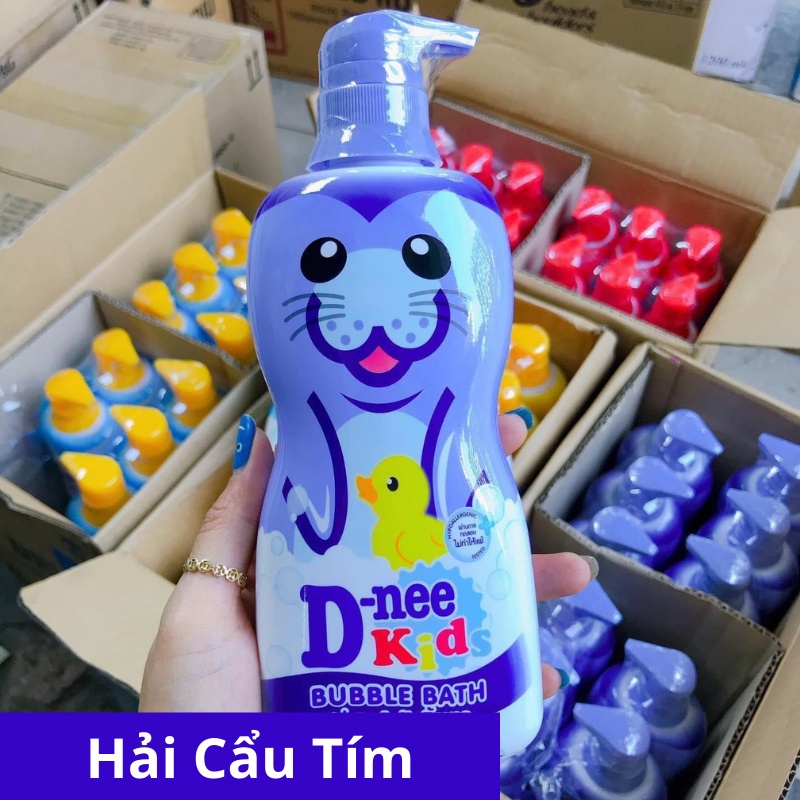 Sữa tắm gội cho bé Dnee Kids hình thú chai 400ml- CHO BÉ TRÊN 3 TUỔI