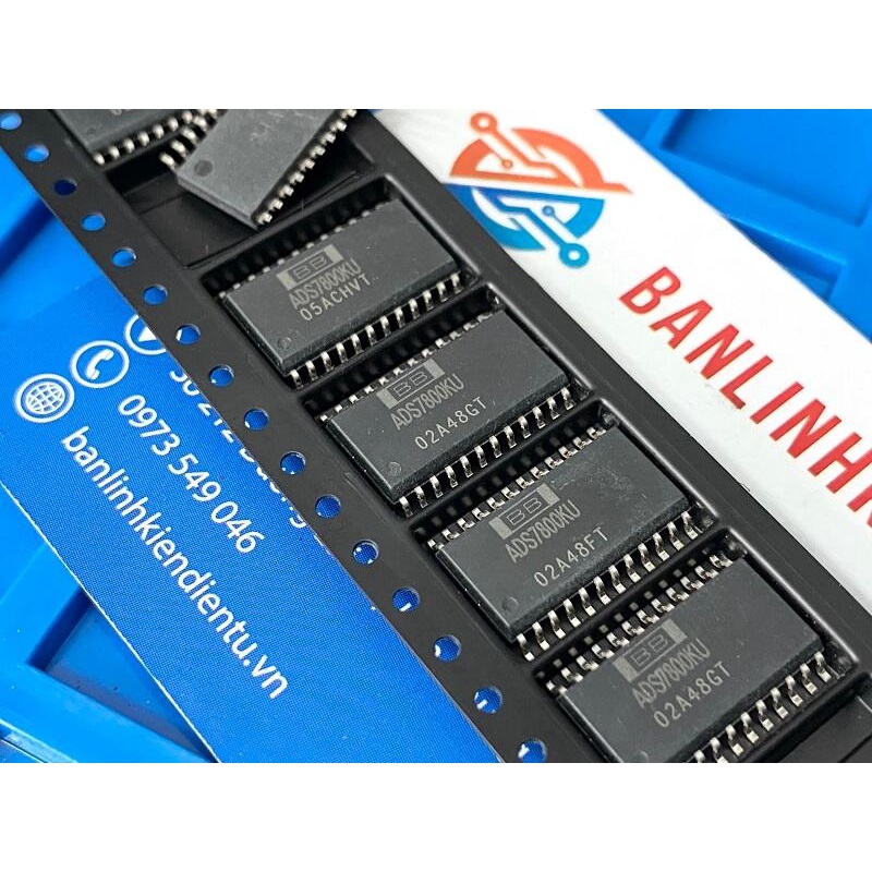 ADS7800KU ADS7800 ADS7800JU IC chuyển đổi tương tự sang số SOP-24