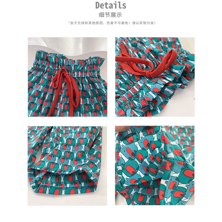 Quần Dài Chống Muỗi Thoáng Khí Thoải Mái Thời Trang Mùa Hè Cho Bé Gái