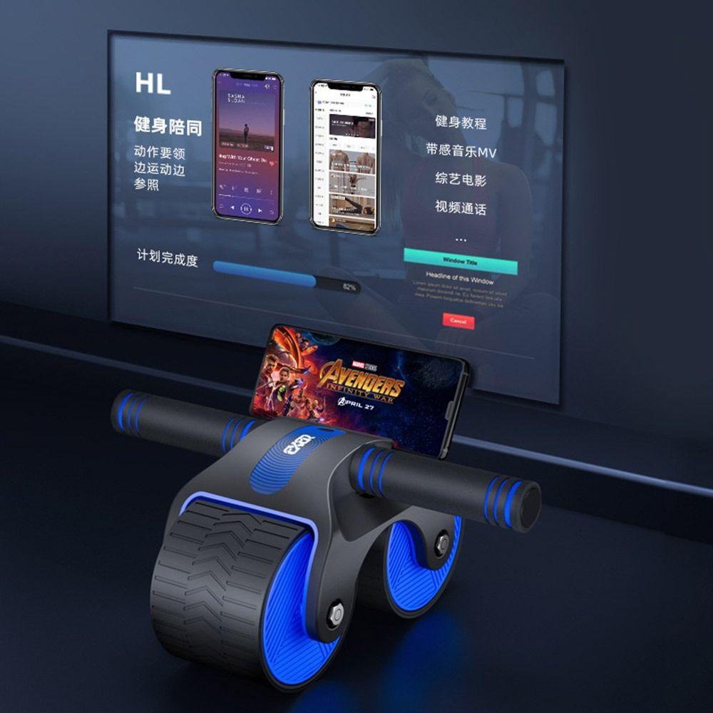 MUVAKO Bánh Xe Tập Cơ Bụng Chống Trượt Cho Người Mới Bắt Đầu