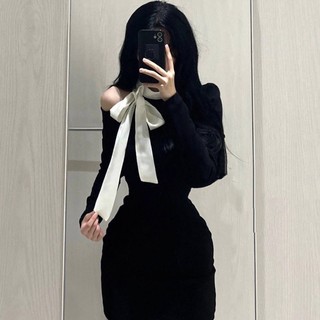 ĐẦM ÔM BODY PHỐI NƠ CÁ TÍNH DPN1
