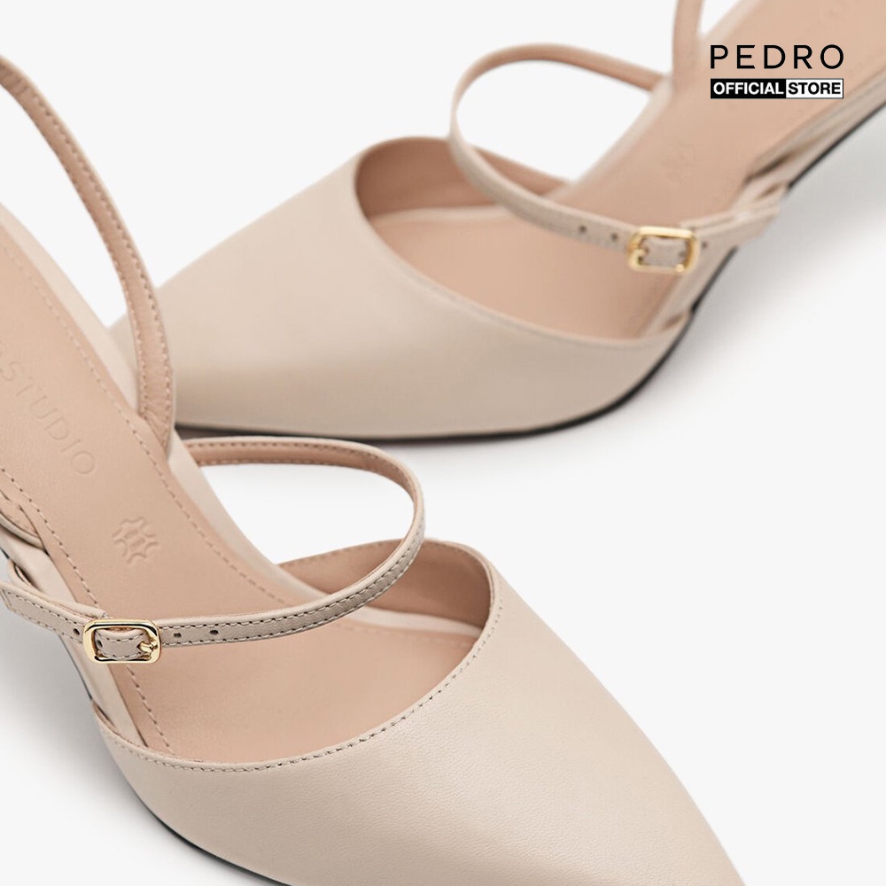 PEDRO - Giày cao gót nữ bít mũi Maia Leather Slingback PW1-26760001-35