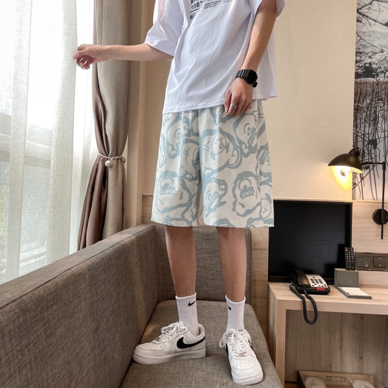 Quần Short Thể Thao Ống Rộng Thời Trang Mùa Hè Dành Cho Nam