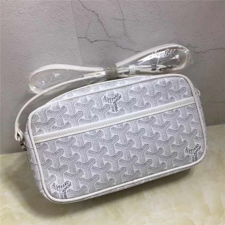GOYARD Túi Xách Đeo Chéo Hình Vuông Nhỏ Đựng Máy Ảnh Họa Tiết Răng Chó Thời Trang Hàn Quốc Cho Nam Và Nữ