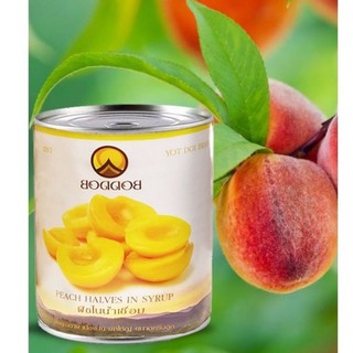 Đào ngâm thái lan boddob 820g