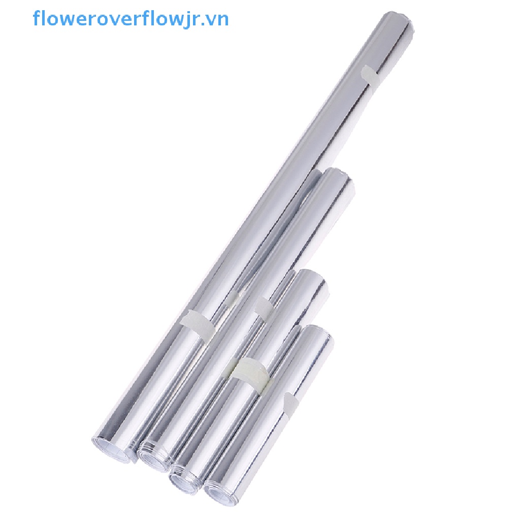 Fjr Miếng Dán Đề Can vinyl vinyl Mạ chrome Tráng Gương Bóng Co Giãn Được Dành Cho Xe Hơi