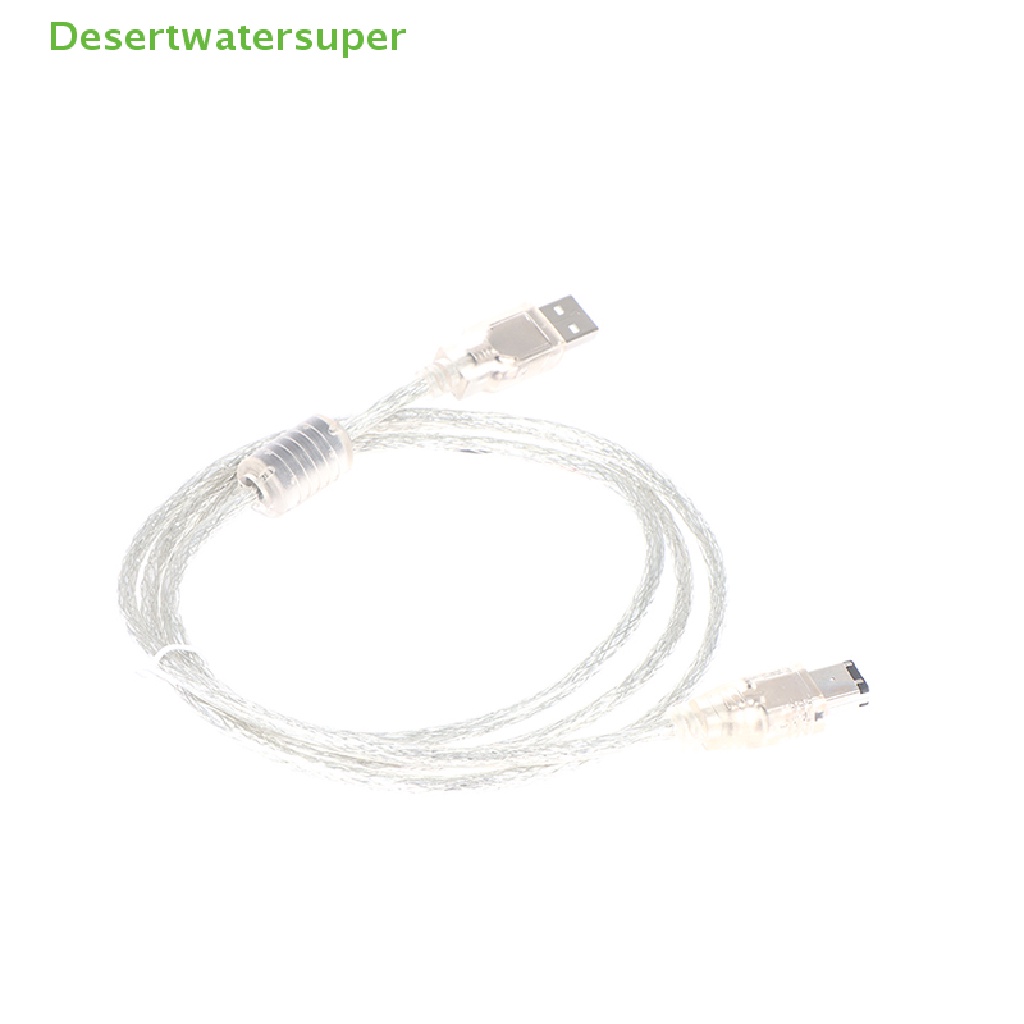 1 Dây Cáp Firewire IEEE 1394 6 Pin Male Sang USB 2.0 Male